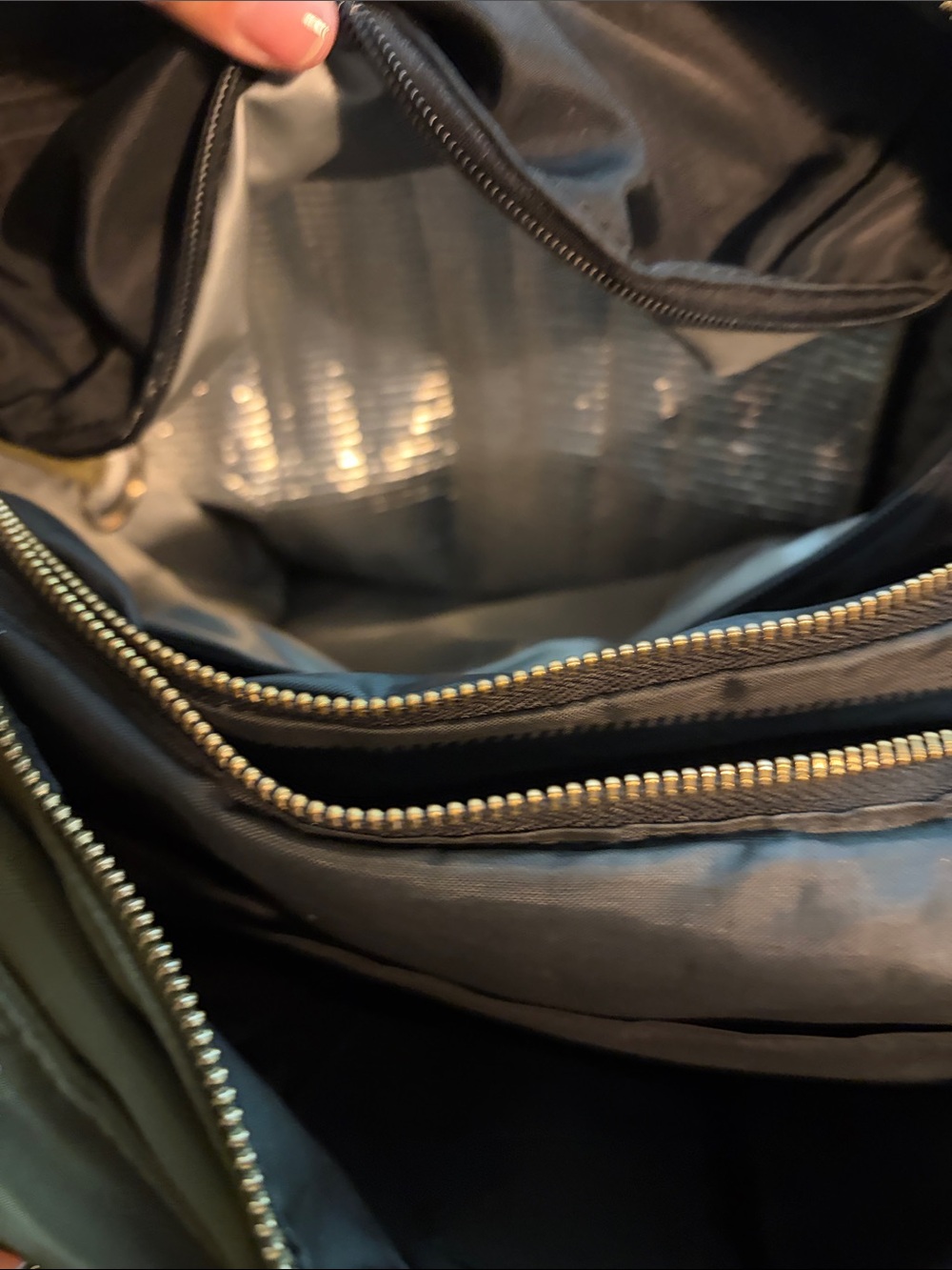 Teacher Tote in Olive Green - good condition. - Picture 2 of 5